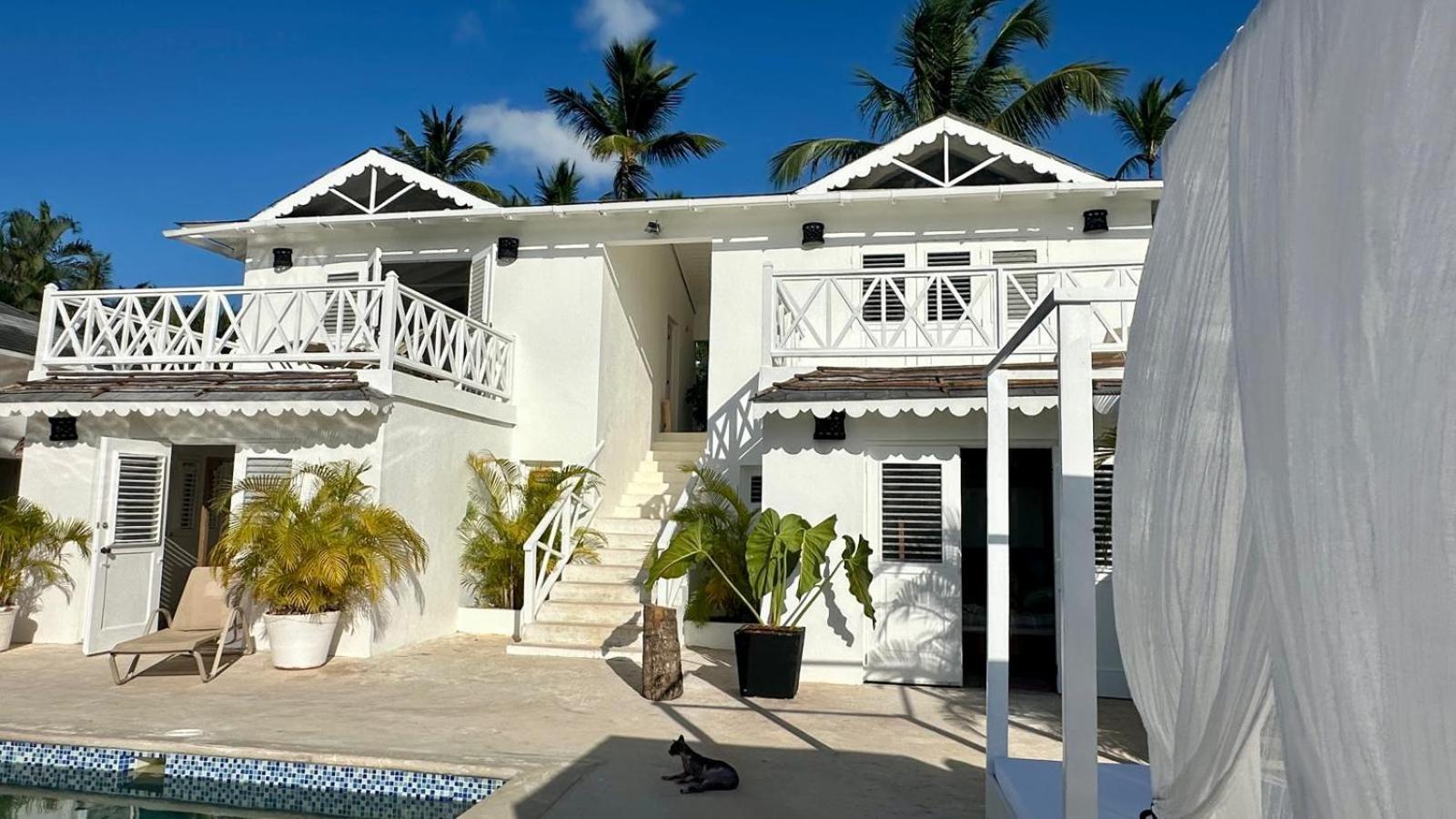 Villa Blanca Chambre D'Hotes Vue Sur Mer Las Terrenas Exteriör bild