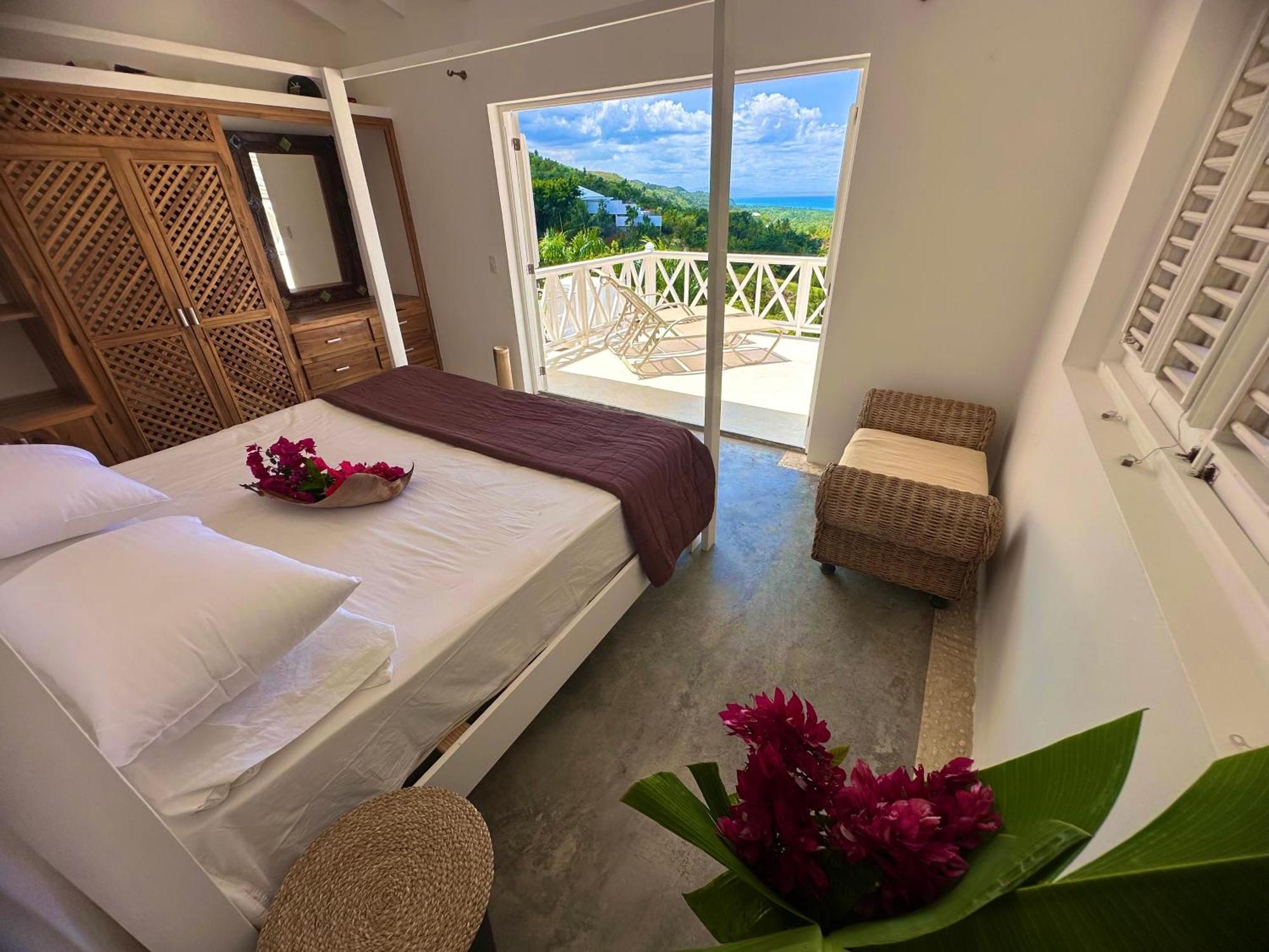 Villa Blanca Chambre D'Hotes Vue Sur Mer Las Terrenas Exteriör bild