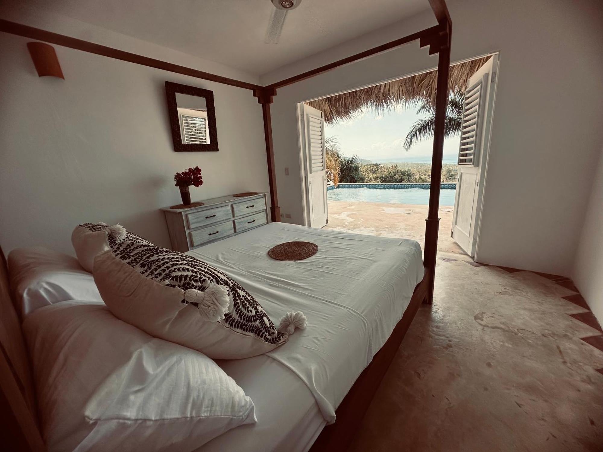 Villa Blanca Chambre D'Hotes Vue Sur Mer Las Terrenas Exteriör bild