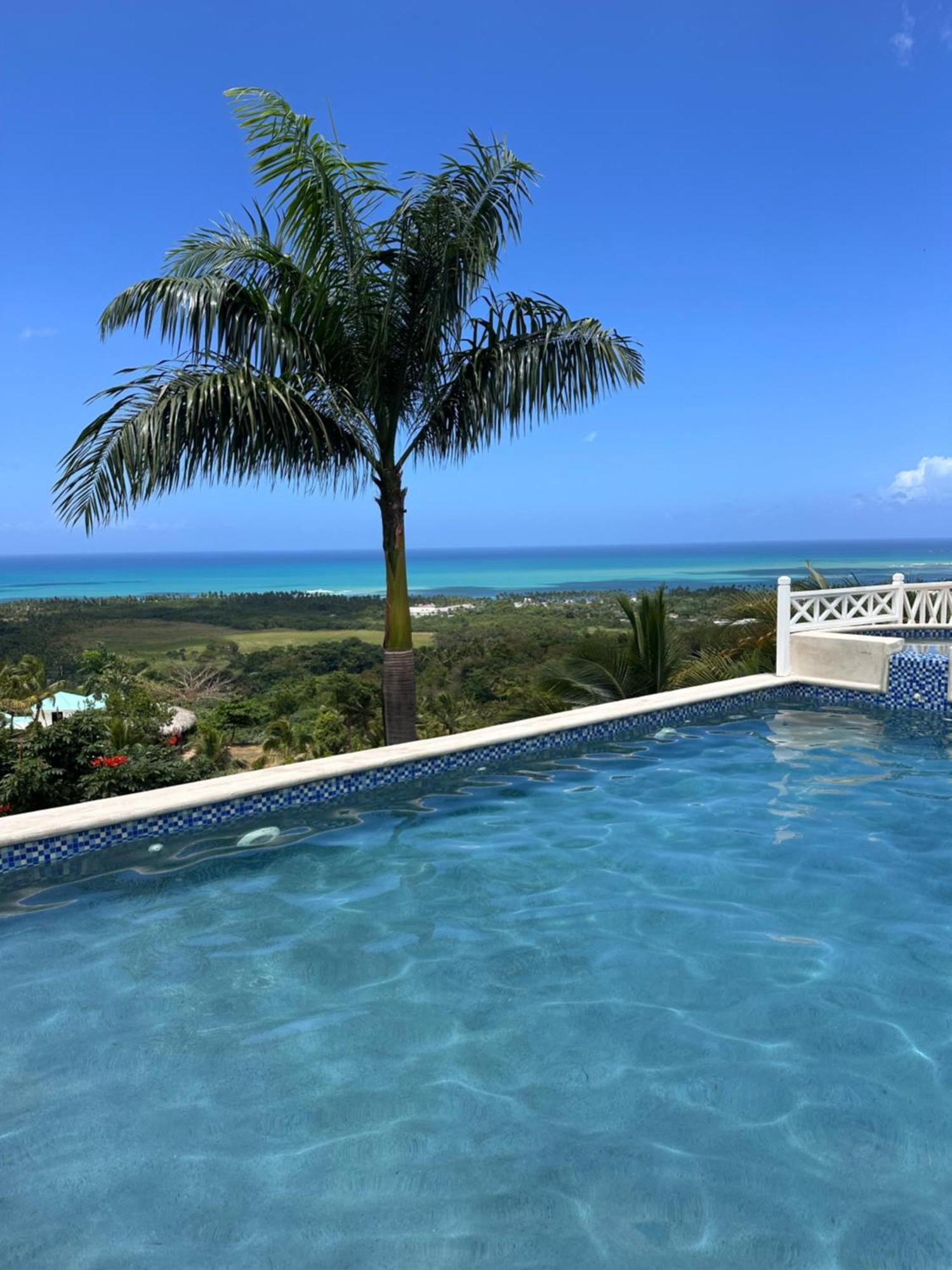 Villa Blanca Chambre D'Hotes Vue Sur Mer Las Terrenas Exteriör bild