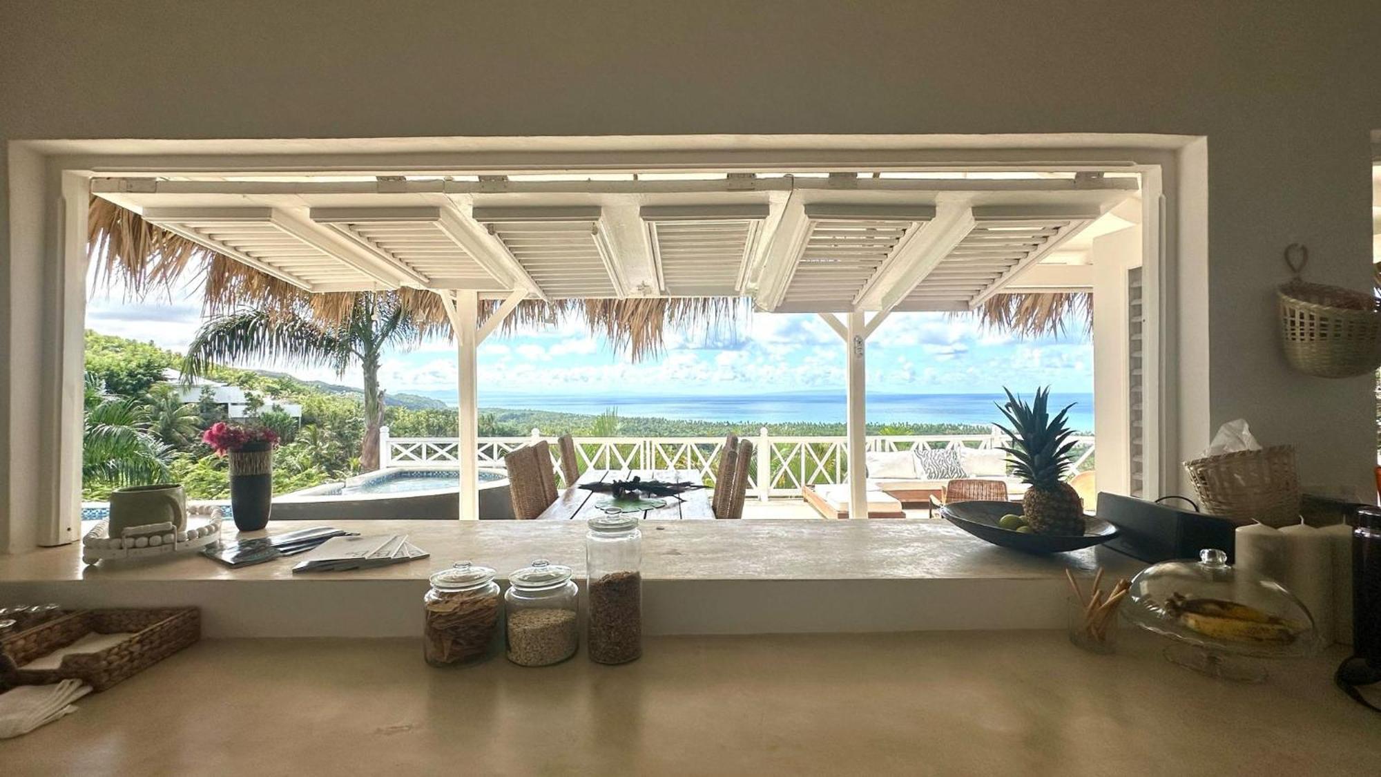 Villa Blanca Chambre D'Hotes Vue Sur Mer Las Terrenas Exteriör bild