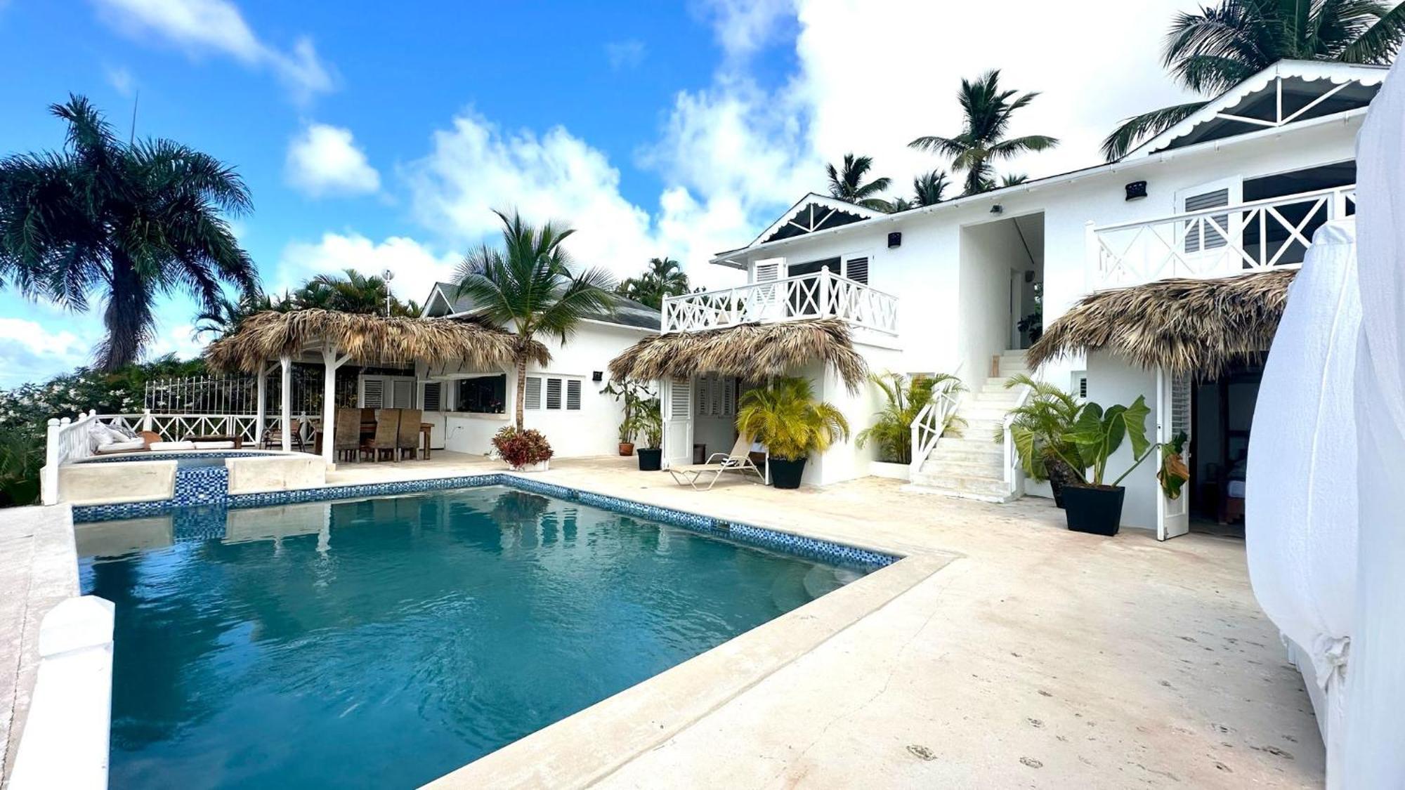 Villa Blanca Chambre D'Hotes Vue Sur Mer Las Terrenas Exteriör bild