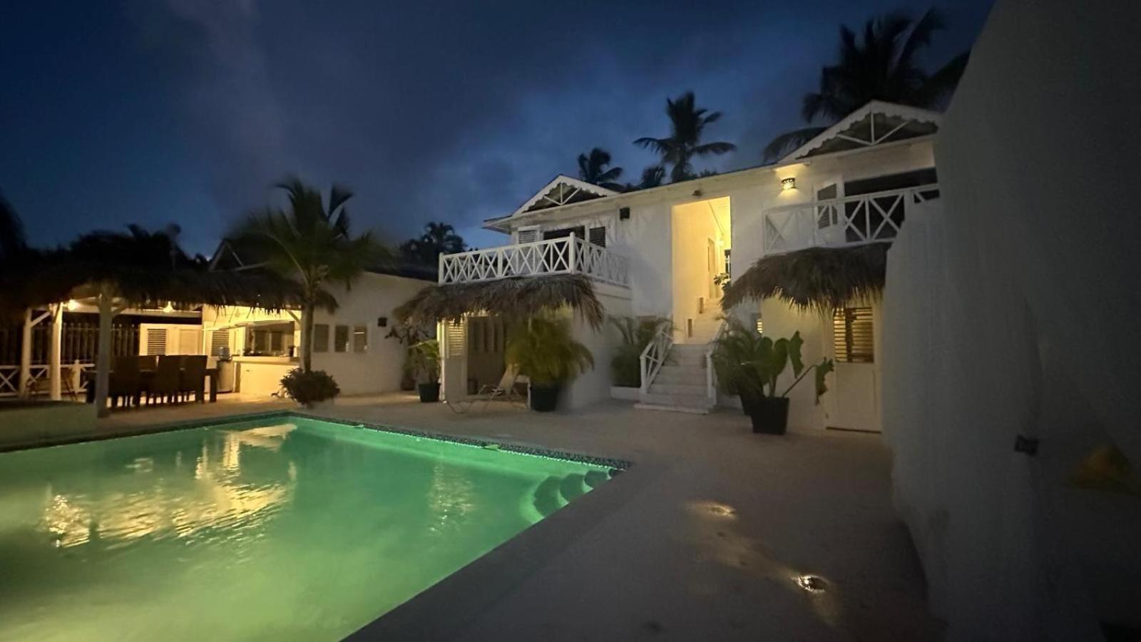 Villa Blanca Chambre D'Hotes Vue Sur Mer Las Terrenas Exteriör bild