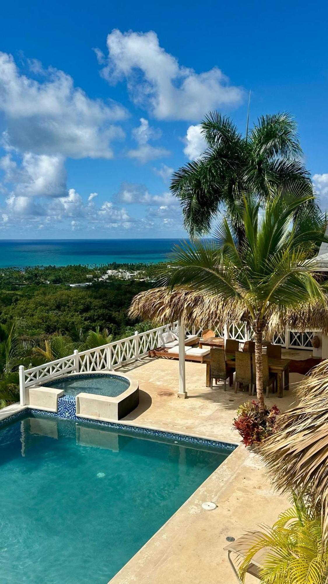 Villa Blanca Chambre D'Hotes Vue Sur Mer Las Terrenas Exteriör bild