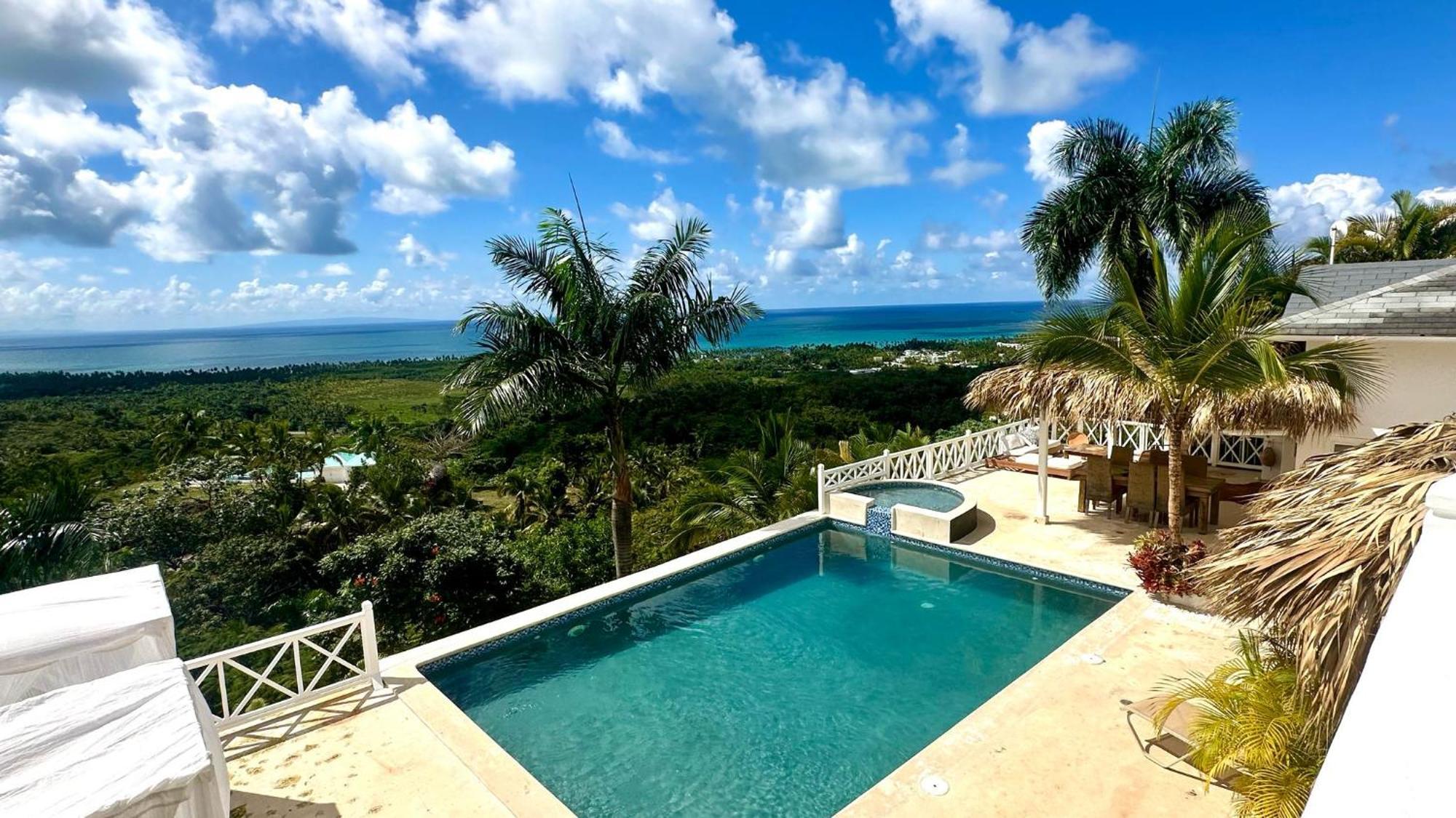 Villa Blanca Chambre D'Hotes Vue Sur Mer Las Terrenas Exteriör bild