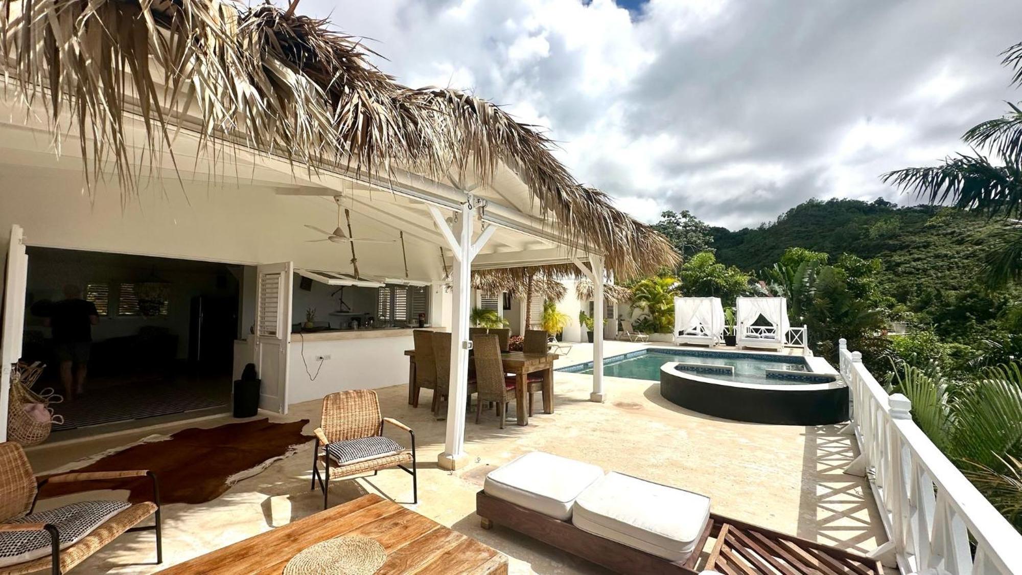 Villa Blanca Chambre D'Hotes Vue Sur Mer Las Terrenas Exteriör bild