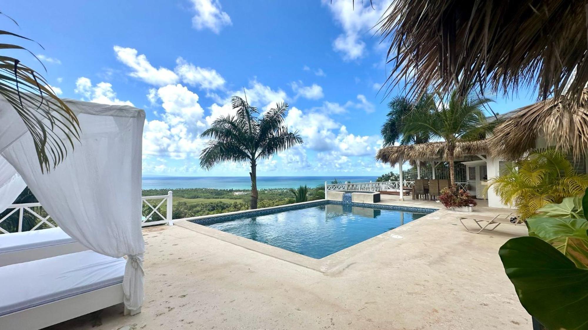 Villa Blanca Chambre D'Hotes Vue Sur Mer Las Terrenas Exteriör bild